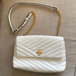 Tory Burch Kira Chevron quilted leather shoulder bag